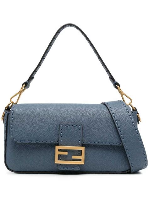 fendi be baguette crossbody|fendi baguette leather shoulder bag.